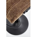 Стул барный HALMAR H88 коричневый/черный